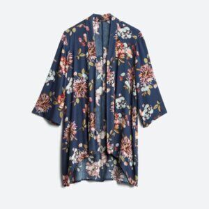 PINK CLOVER Maples Open Front Woven